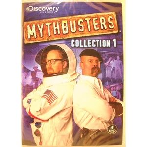 MythBusters - Collection 1 DVD 4-Disc Set UPC 014381394726 factory sealed